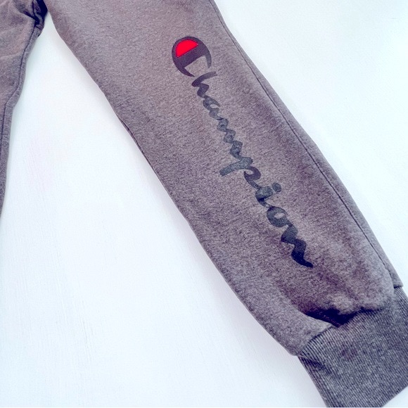 EUC Champion Jogger Sweatpants Mens Size L Gray Sweatpants Grey Champion 013 - Picture 2 of 9